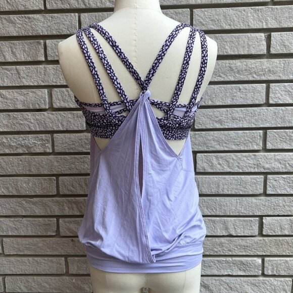 Lululemon Nouveau Limits Tank Top Purple Size 6 - Picture 7 of 11